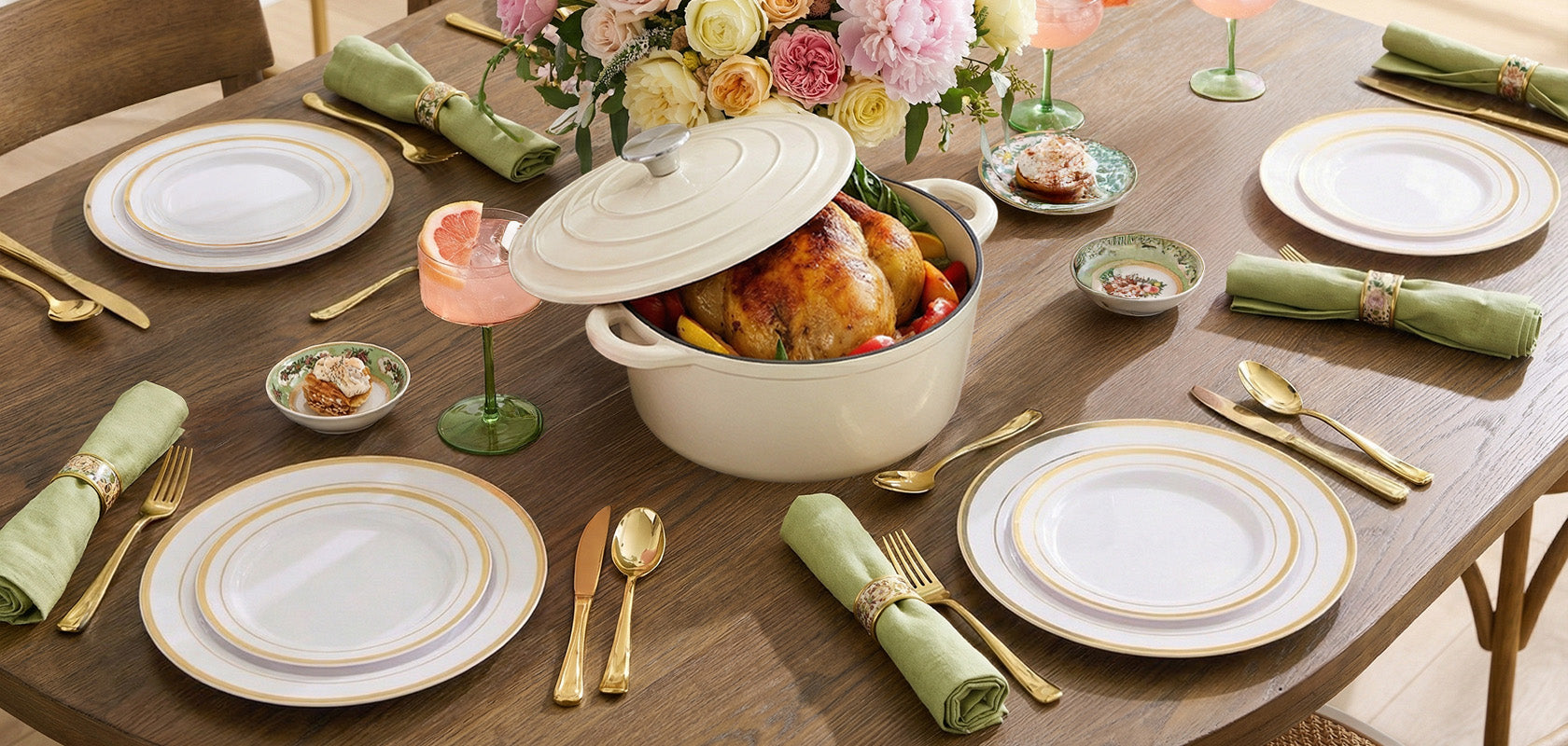Plastic Dinnerware Set