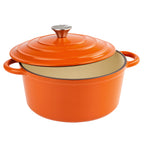 Daluvenix 6qt Enameled Cast Iron Dutch Oven Pot with Lid for Bread,Non-Stick Cookware with Dual Handles for Cooking & Roasting
