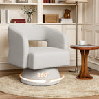 Daluvenix 360° Swivel Accent Chair Modern Luxury Barrel Chairs