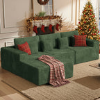 Daluvenix 111” Modular Sectional Sofa Cloud Sectional Couch with L-Shape Chaise