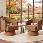 Daluvenix 360° Swivel Accent Chair Modern Luxury Barrel Chairs