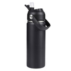 Daluvenix Stainless Steel Water Bottle with Straw Lid, 18oz / 24oz Vacuum Insulated Water Bottles for Sports, Travel