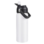 Daluvenix Stainless Steel Water Bottle with Straw Lid, 18oz / 24oz Vacuum Insulated Water Bottles for Sports, Travel