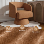 Daluvenix 360° Swivel Accent Chair Modern Luxury Barrel Chairs