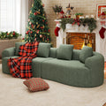 Daluvenix 110" Modular Sectional Sofa Modern 4 Seater Curved Sofa Couch for Living Room